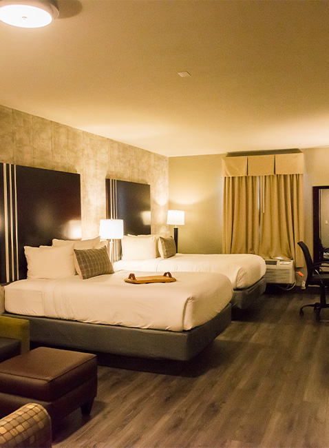 Spacious Family Guest Rooms