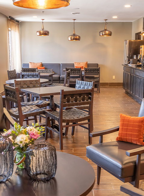 Comfortable Breakfast Area